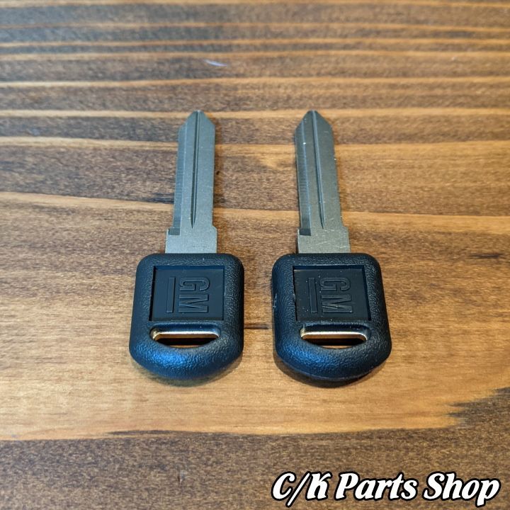 ブランクキー 2本セット GMロゴ C1500 K1500 サバーバン タホ ユーコン 