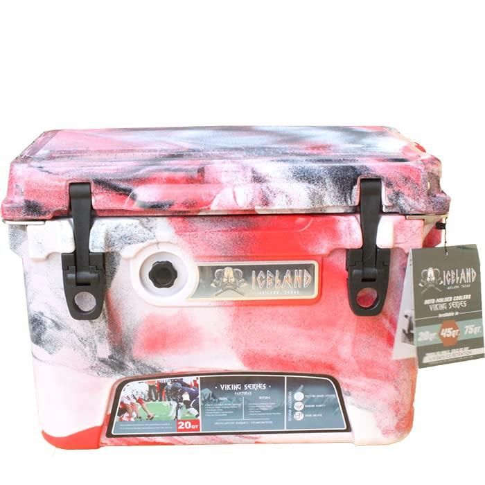 ICELAND COOLERS アイスランドクーラー バイキングシリーズ クーラーボックス 20QT 18.9L レッド|ホワイト|ブラックカモ