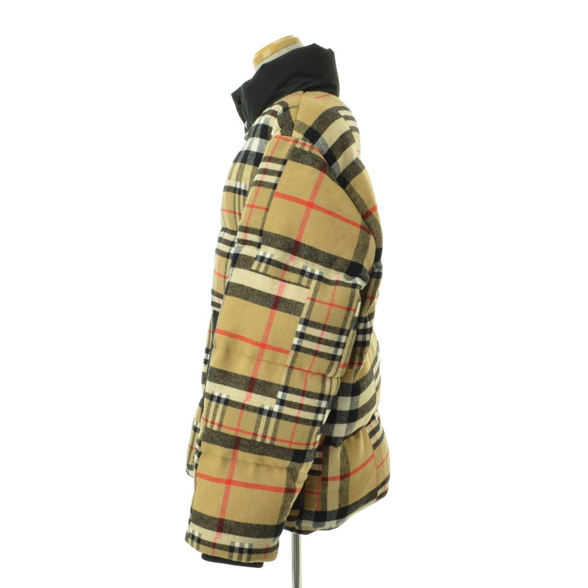 M【BURBERRY / バーバリー】21AW Patchwork Check Down-filled Wool