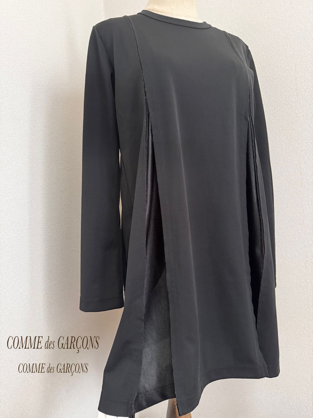 COMME des GARÇONS コムデギャルソン ワンピース チュニック ロングスリーブカットソー