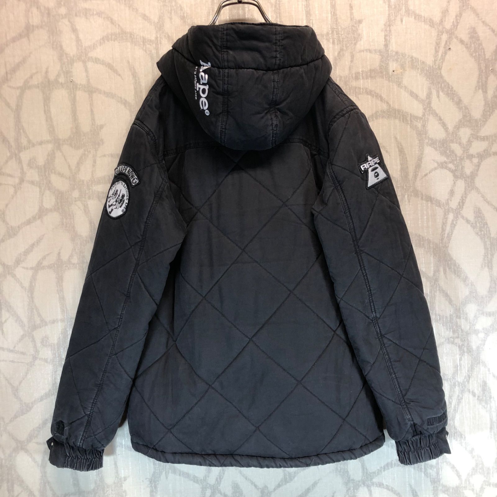 Aape A BATHING APE アベイシングエイプ キルティングジャケット