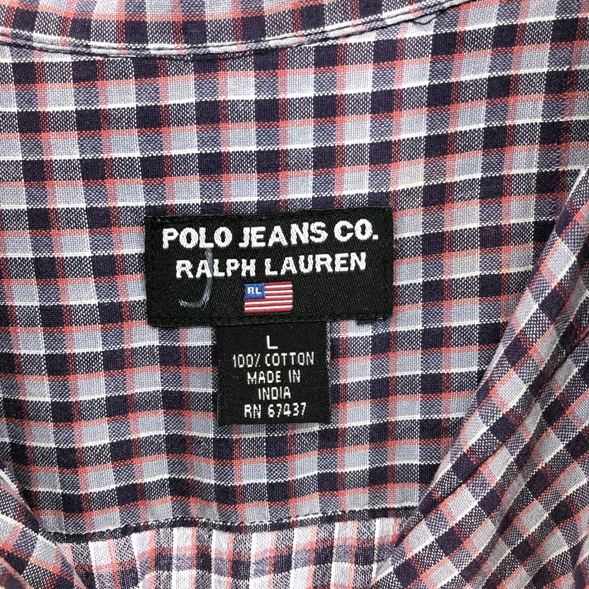 古着 ラルフローレン Ralph Lauren POLO JEANS COMPANY チェック