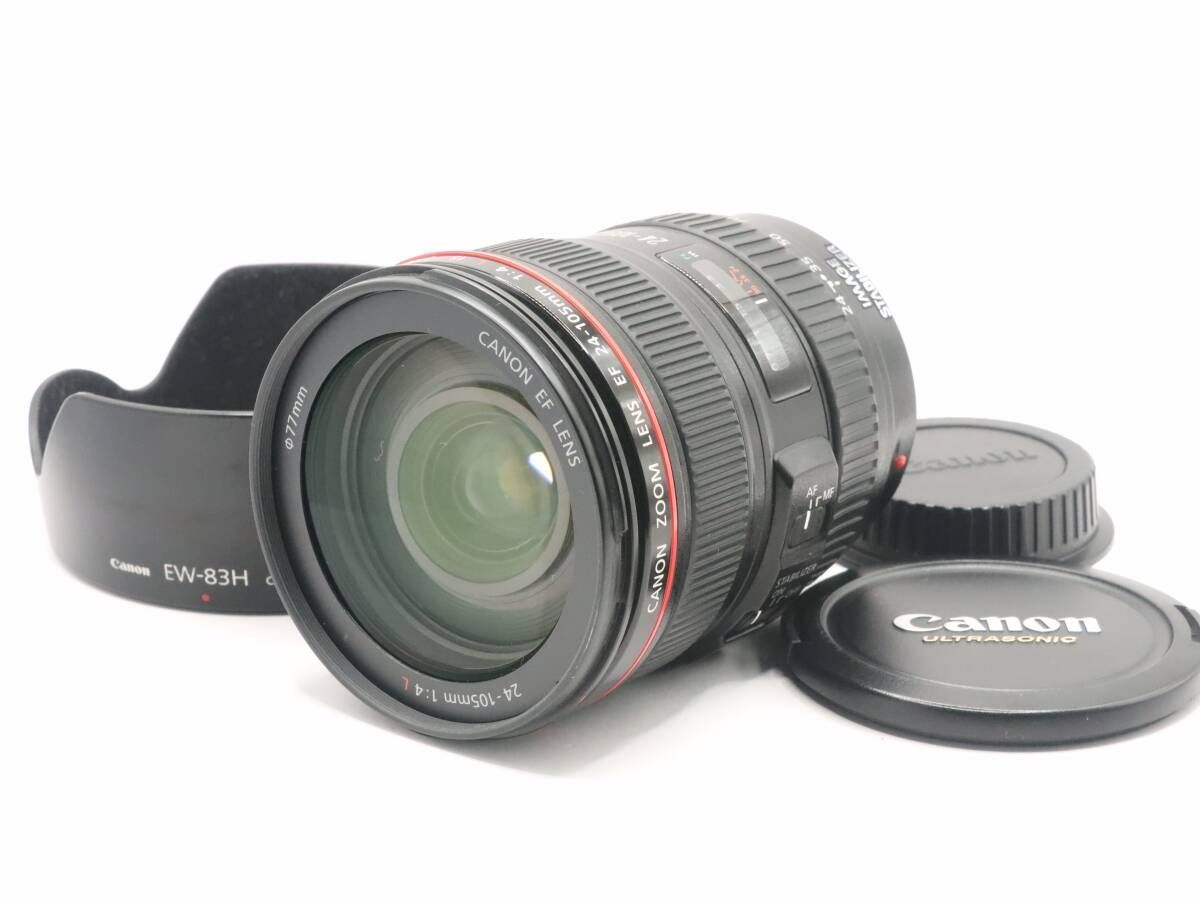 【美品】Canon EF LENS 24-105mm 1:4 77mm 美品】Canon EF LENS 24-105mm 1:4 77mm 【公式通販】