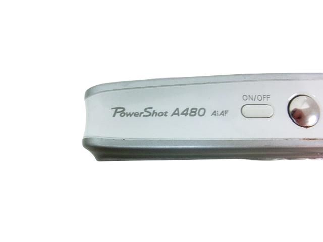 Canon デジタルカメラ PowerShot パワーショット A 480 シルバー