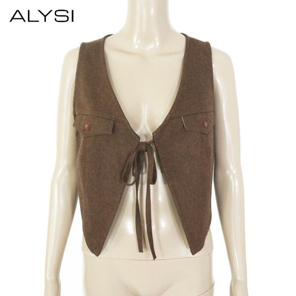 新品 アリジ ALYSI ジレ 42 EJK325 Lサイズ ベスト イタリア製 新品 アリジ ALYSI ジレ 42 EJK325 Lサイズ ベスト イタリア製