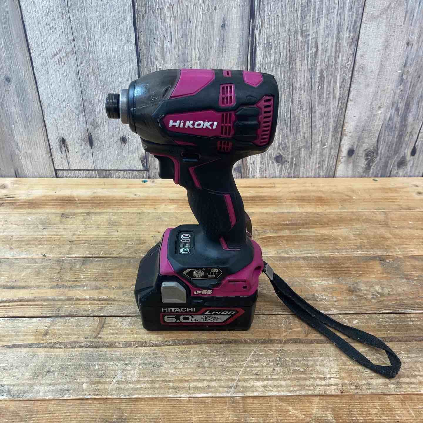 品 ハイコーキ HIKOKI 旧 日立工機 18V コードレスインパクトドライバー WH18DDL2 NN R バッテリー1個付属 東大和店