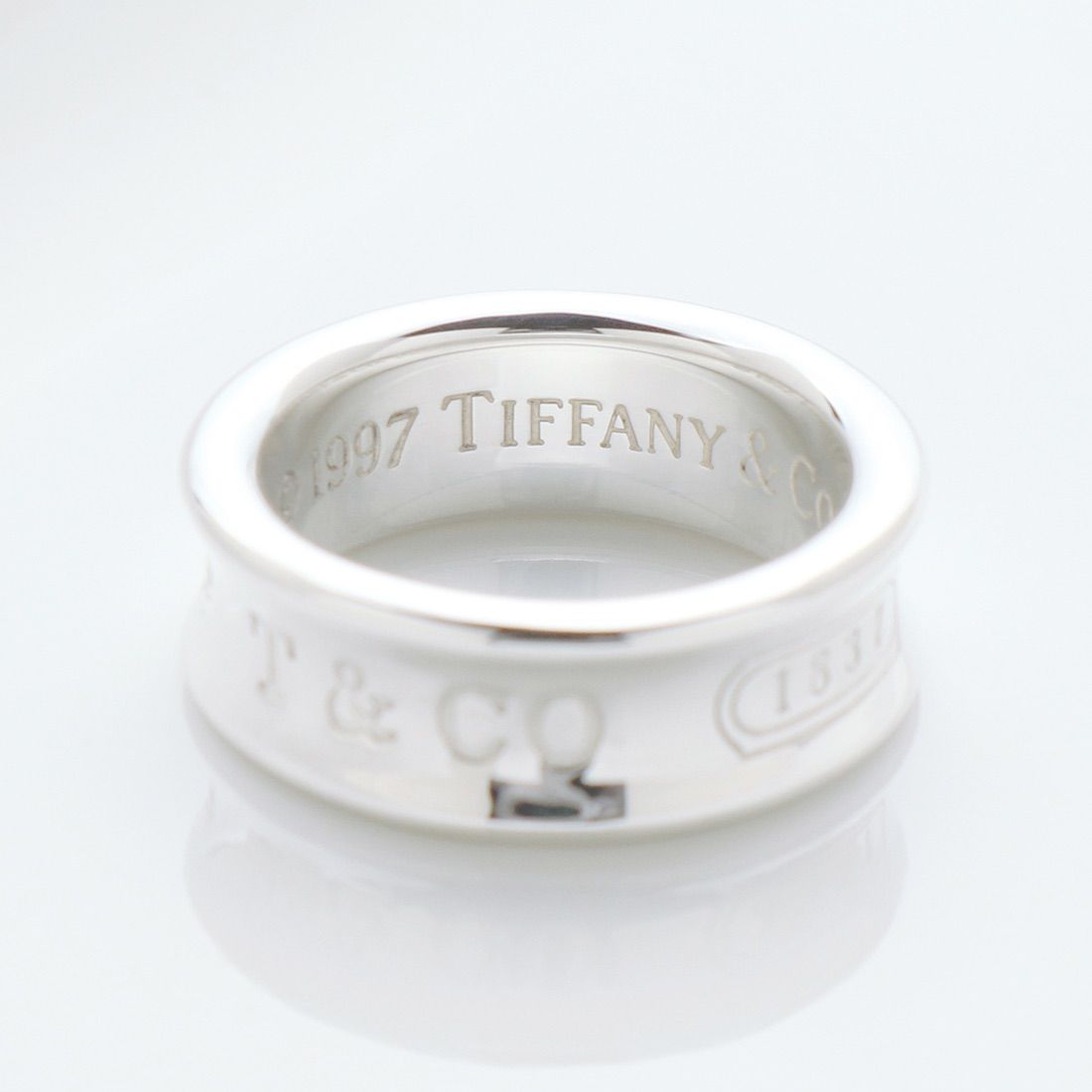 極美品 Tiffany & Co ティファニー シルバー リング 定番-