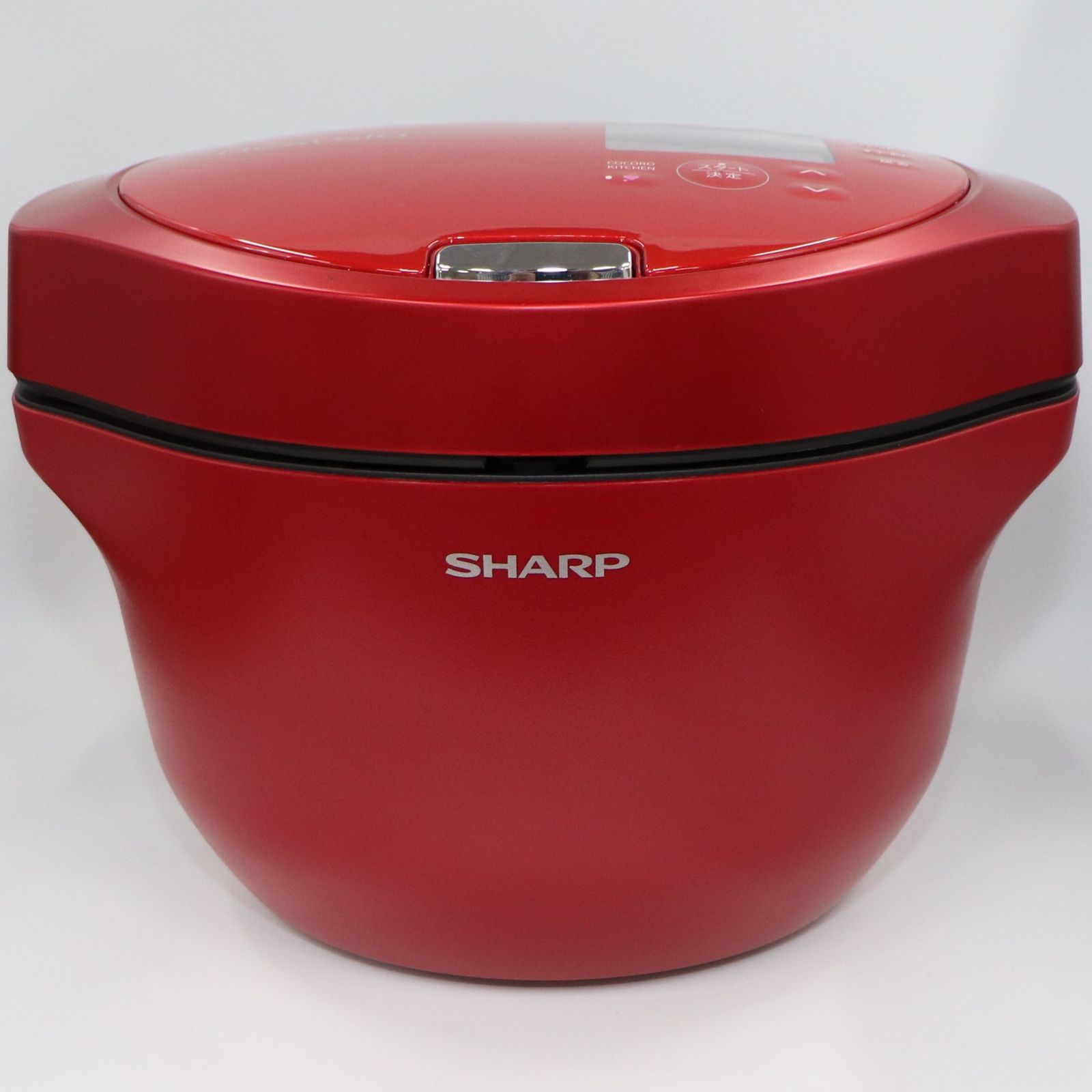 良い シャープ ヘルシオ ホットクック KN-HW24G 2〜6人用 2.4L容量 レッド