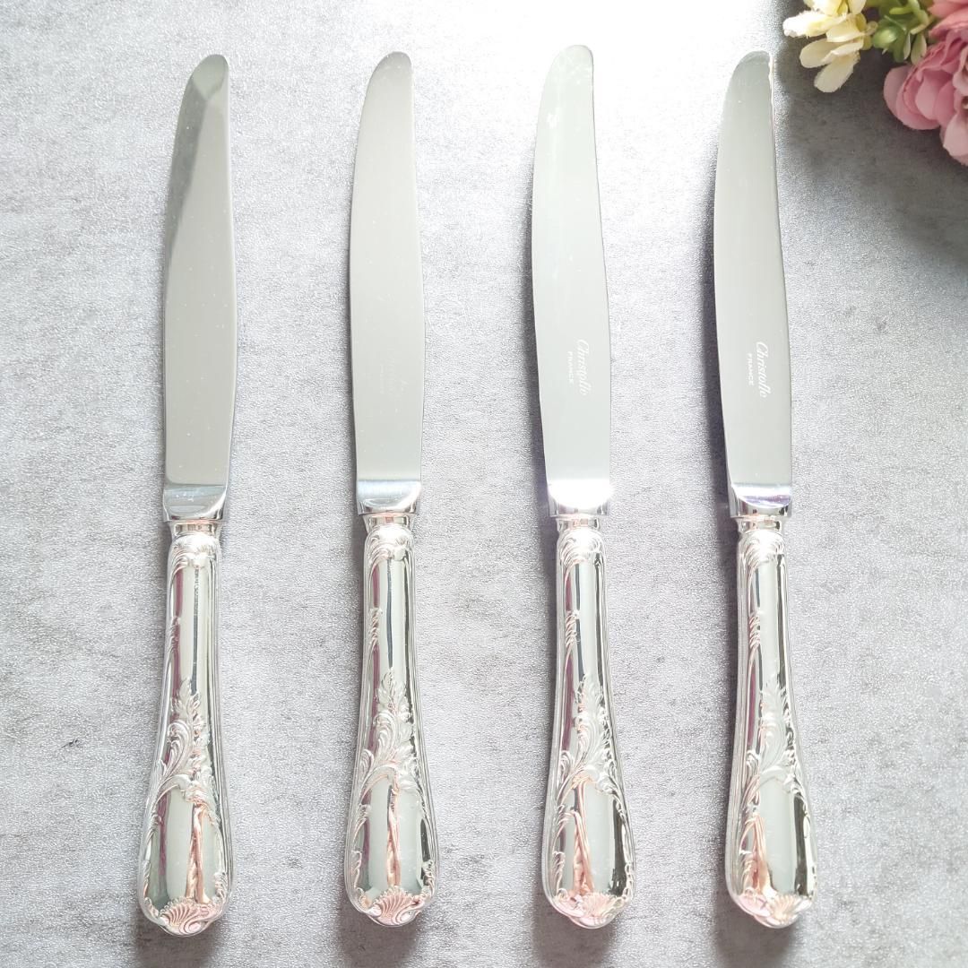 クリストフル マルリー テーブルナイフ 4点