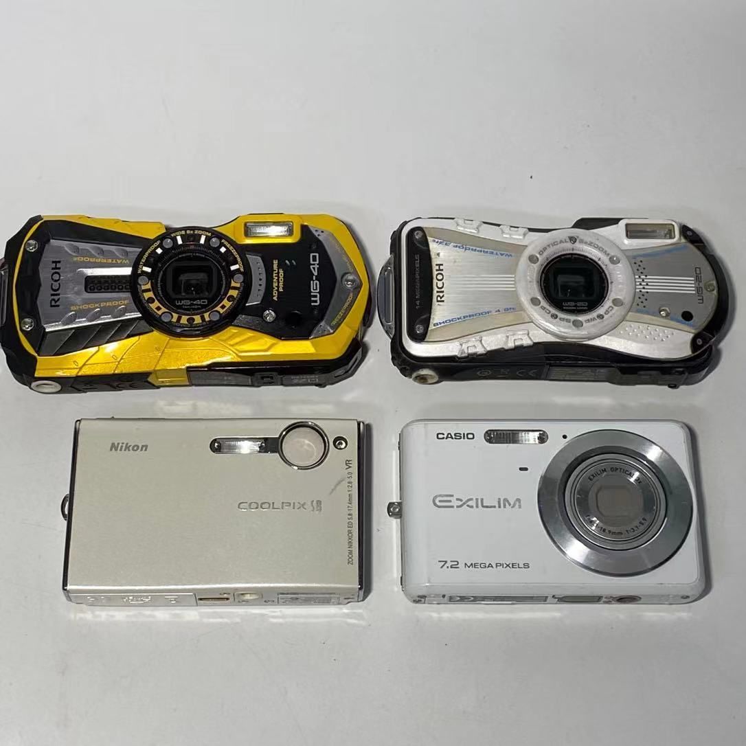 デジタルカメラ まとめて Nikon Canon OLYMPUS SONY 通電のみ