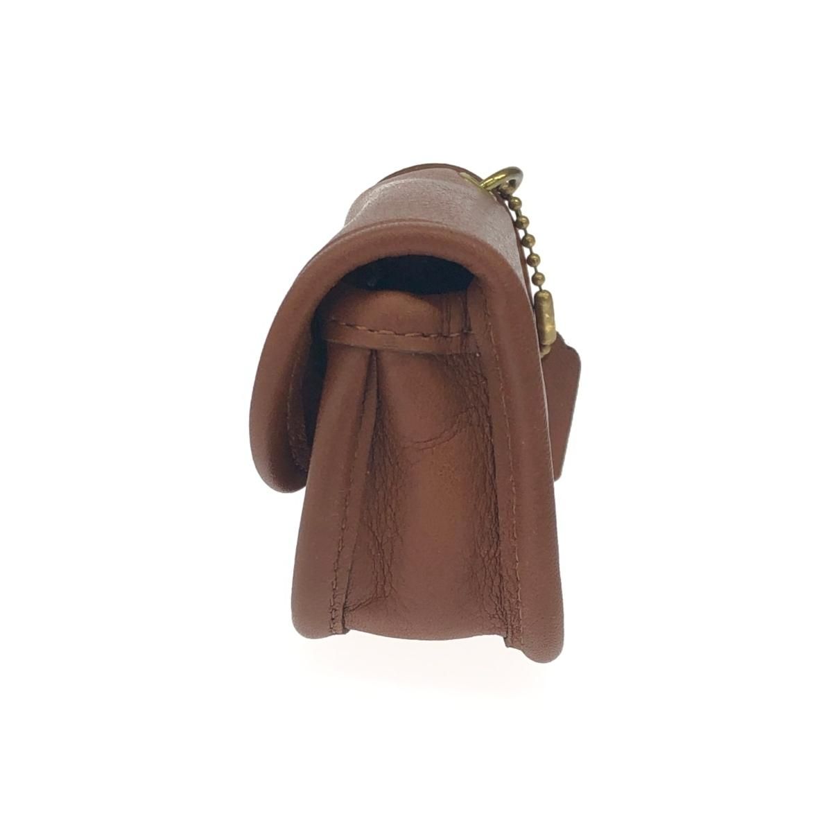 COACH オールドコーチ バッグモチーフ キーリング付コインケース