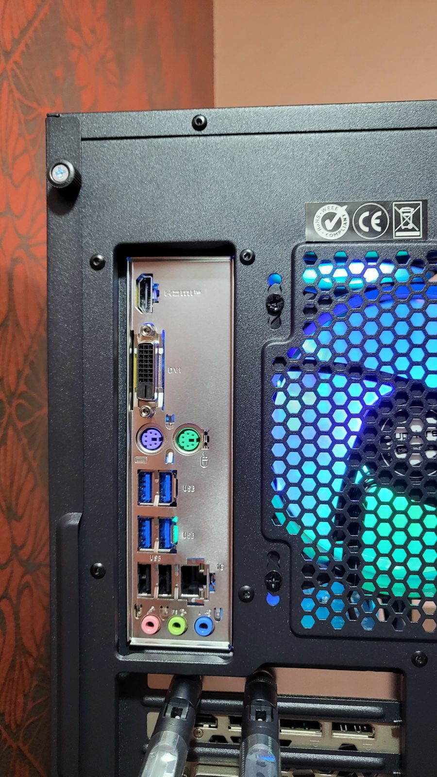 ゲーミングPC Corei7 RX580 自作PC 初期設定済 WiFi RGB ゲーミングPC Corei7 RX580 自作PC 初期設定済 WiFi RGB（自作