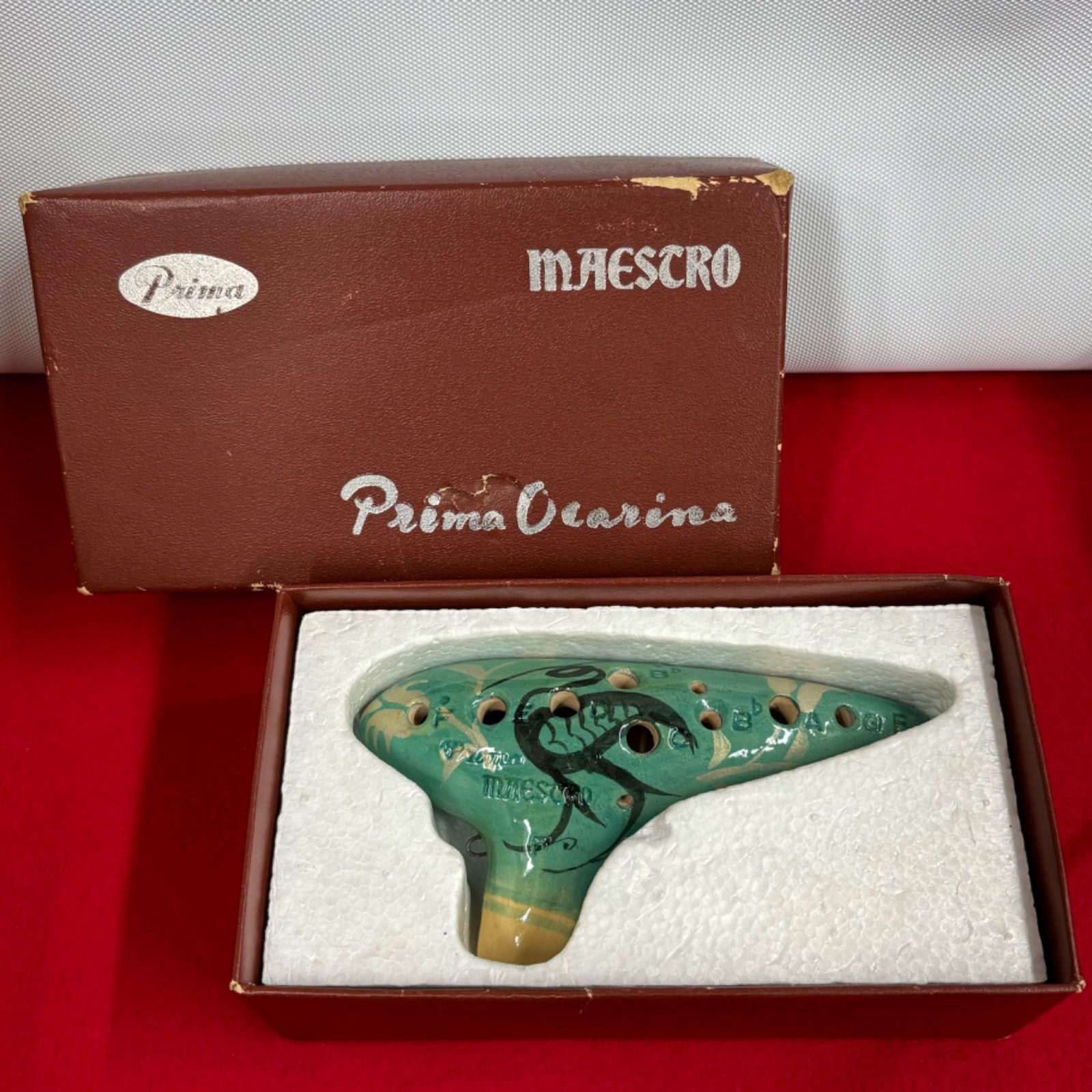 マエストロ プリマ オカリナ 陶器製 楽器 ヴィンテージ