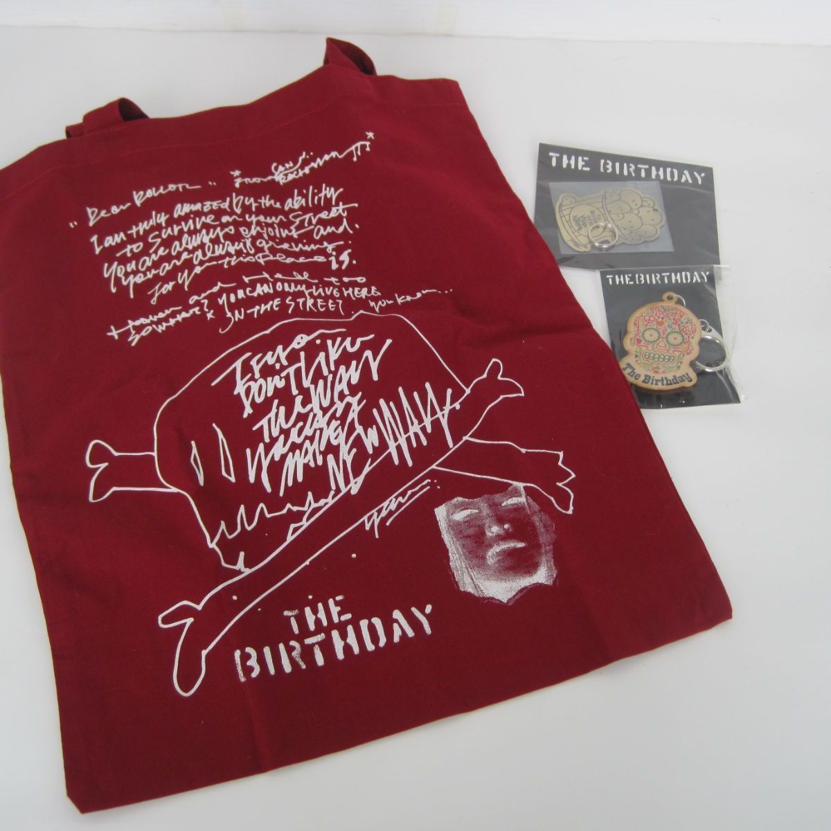 The Birthday トートバッグ チバユウスケ エコバック キーホルダー
