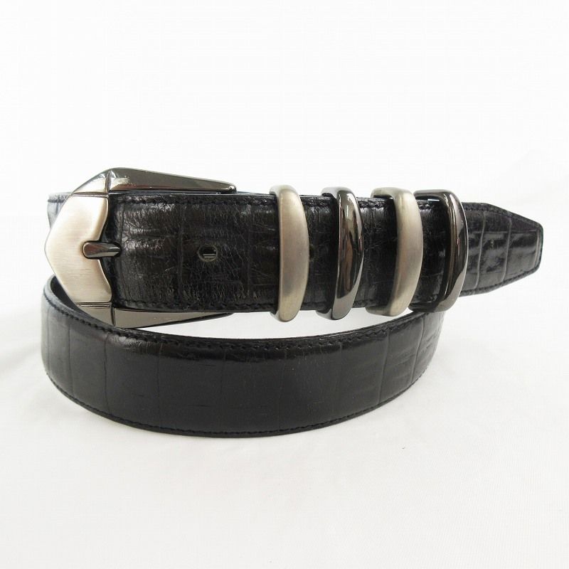 ベルサーチ 金具4連ベルト ジャンニ ベルサーチ ヴェルサーチ コンビ4