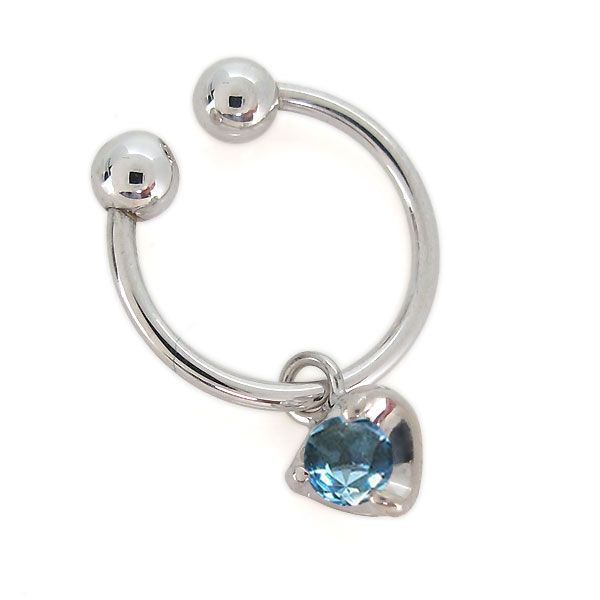 フープイヤリング ハート 10k イヤーカフ 揺れる レディース ルビー ピンク イエロー 両耳 フープイヤリング ハート 10k イヤーカフ 揺れる レディース ピンク