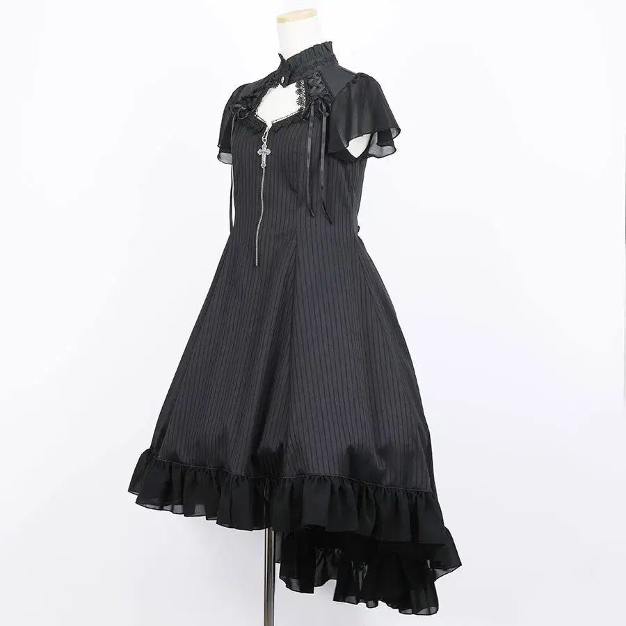 まじョ ストライプ ワンピース majoh