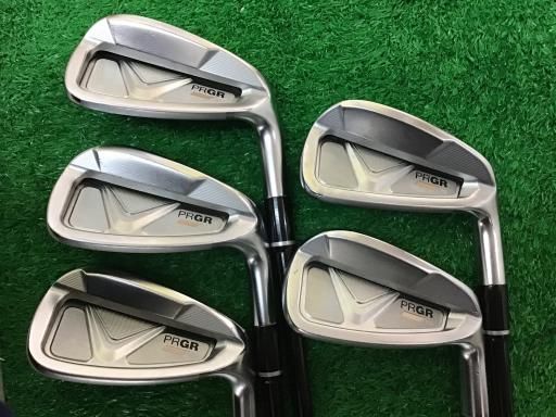 プロギア PRGR 05 2025 5S アイアンセット IR MCI BLACK FOR PRGR フレックスR メンズ 男性用 右利き 右用 Cランク ゴルフクラブ