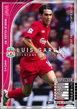 04/05 リバプール ホーム 7番 ルイス・ガルシア 長袖 ユニフォーム 04/05 リバプール ホーム 7番 ルイス・ガルシア 長袖