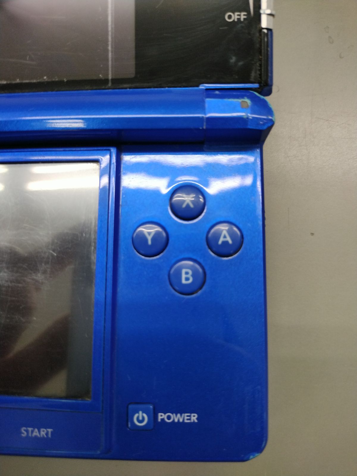 ニンテンドー3DS コバルトブルー ジャンク品本体のみ本日最終値下げ ニンテンドー3DS コバルトブルー ジャンク品本体のみ本日最終