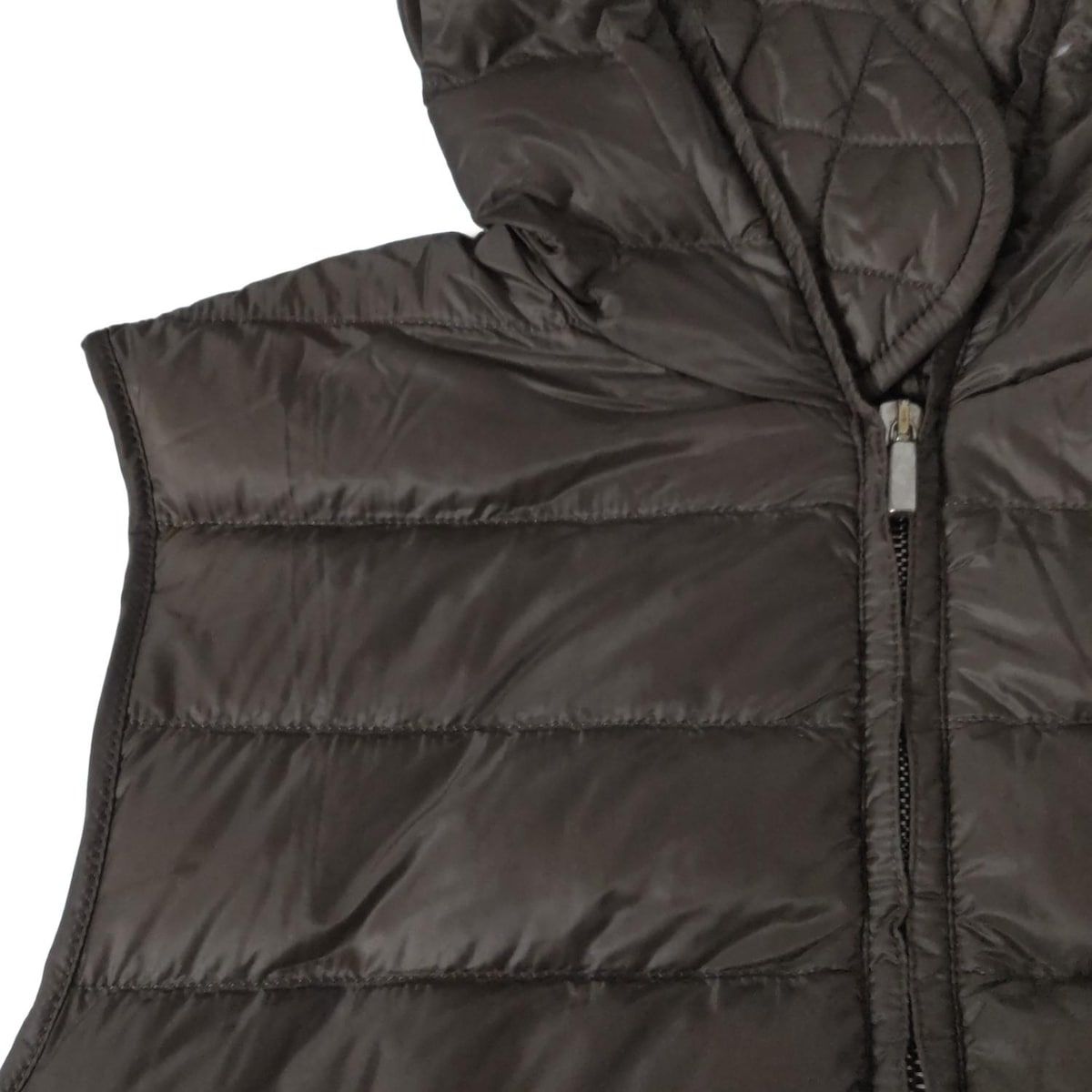 Max Mara マックスマーラ ダウンベスト サイズJ 36 レディース - ダークブラウン The Cube. ロング丈 冬 SIROKUMA-CORPORATION_COM