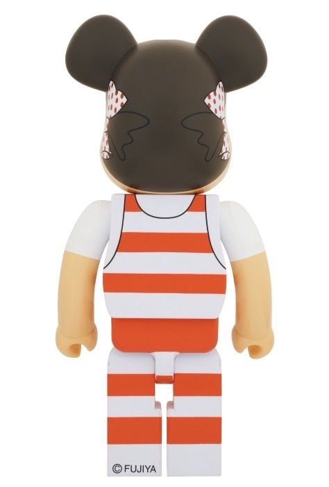 新品未開封 BE@RBRICK ペコちゃん ミルキー三角帽子デザイン