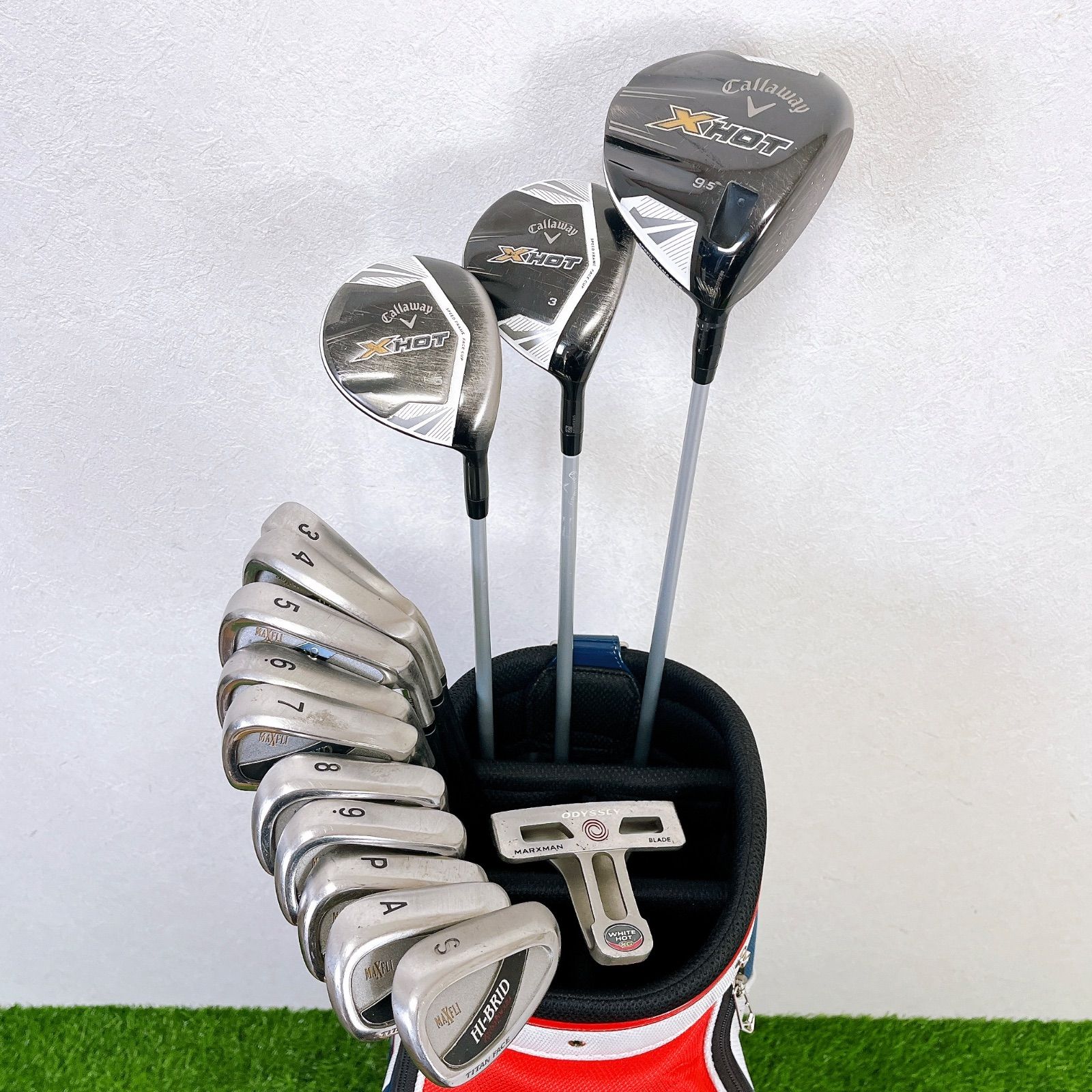 Callaway X-HOT キャロウェイ　豪華14本フルセット　メンズゴルフ 楽天市場】Callaway キャロウェイ 日本正規品 X HOT エックス