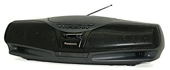 中古】 Panasonic パナソニック RX-DT75 ブラック ポータブルステレオ