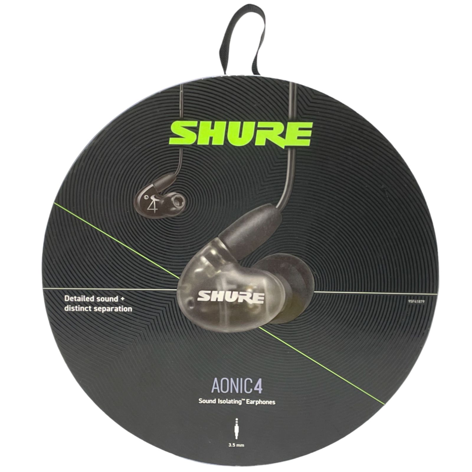 SHURE AONIC4 SE42HYBK+UNI-A ブラック 高遮音性イヤホン 【 良い（B ...