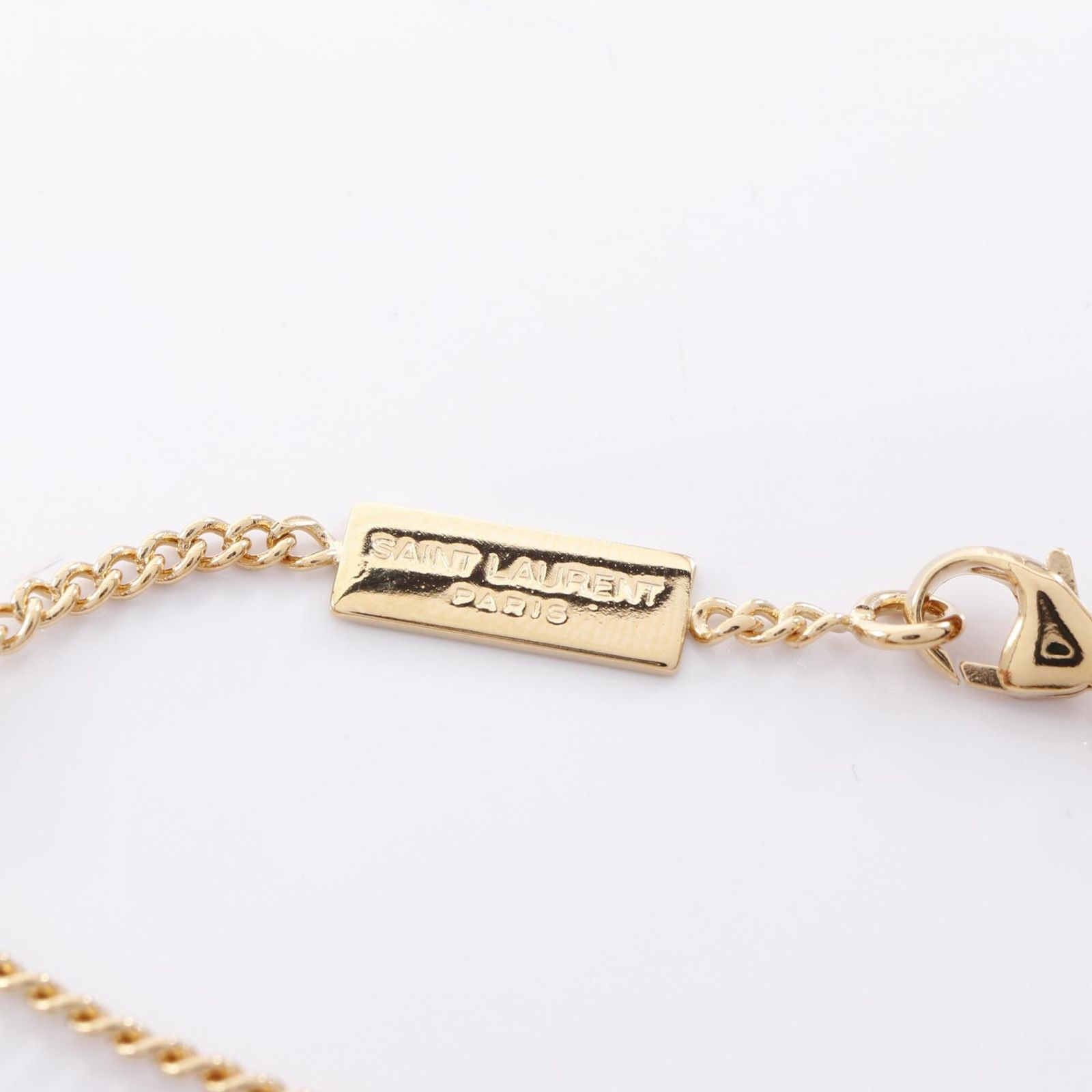 SAINT LAURENT PARIS サンローランパリ カサンドラ ハートチャーム ブレスレット FORTGASGNV_COM_BR