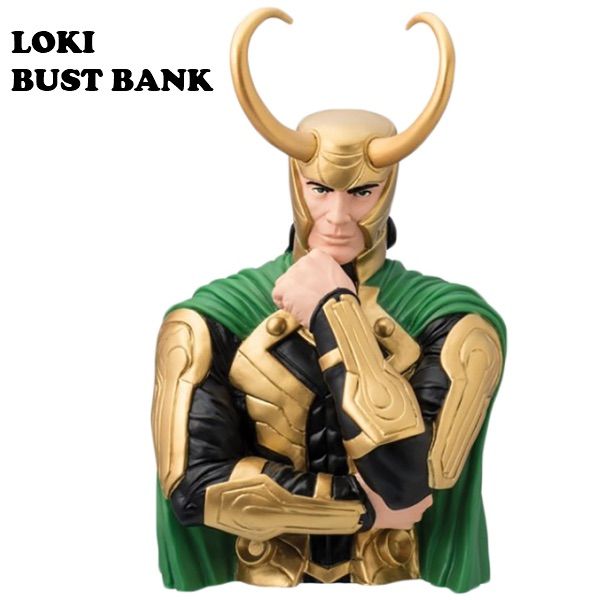 新品 ラスト1点 ?? MARVEL マーベル ☆ロキ☆ バスト バンク 貯金箱 