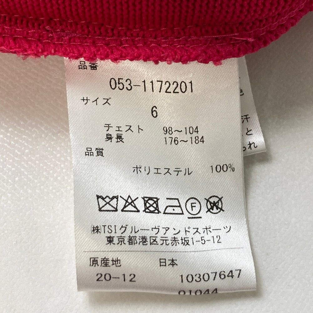 サイズ：6 PEARLY GATES パーリーゲイツ ニット ジップジャケット