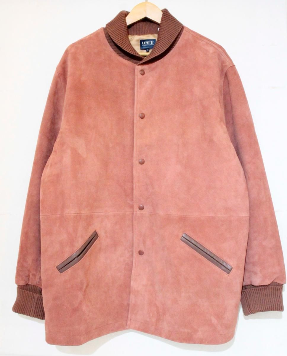 LEVIS メンズブルゾン L Levi s|Made-Crafted|LMC SUEDE SPORTS JACKET|ブルゾン|L|茶 ブラウン|A2191-0000