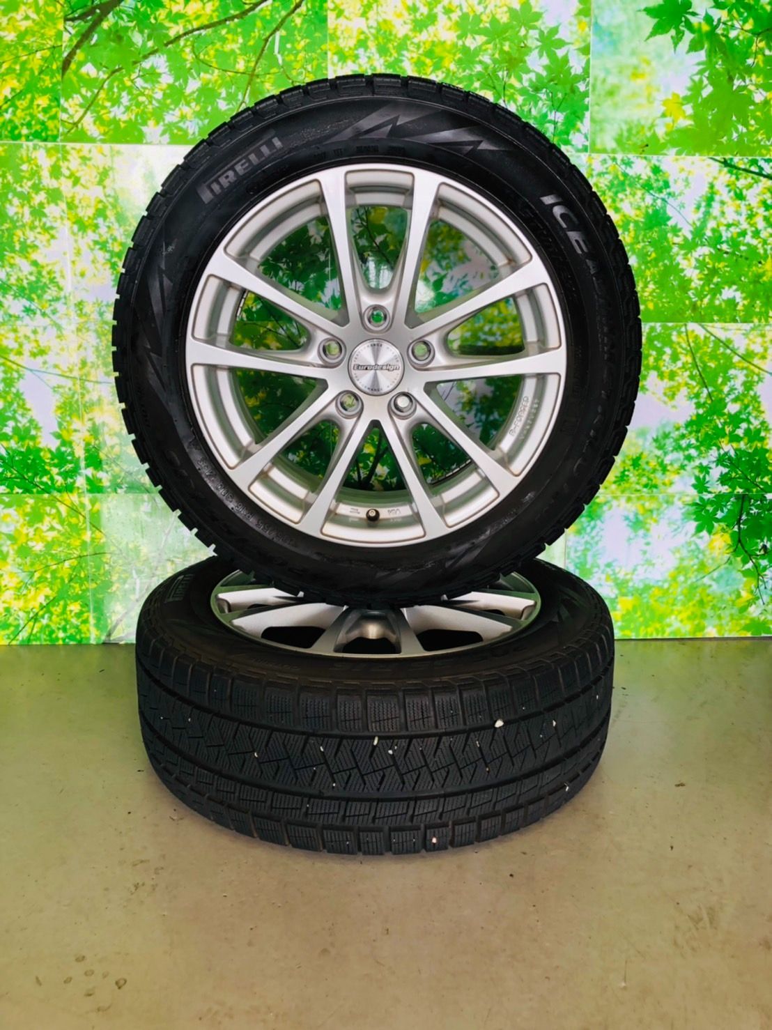 御出産御祝 御祝 出産祝い 冬 ワーゲン VW アウディ 205/55R16