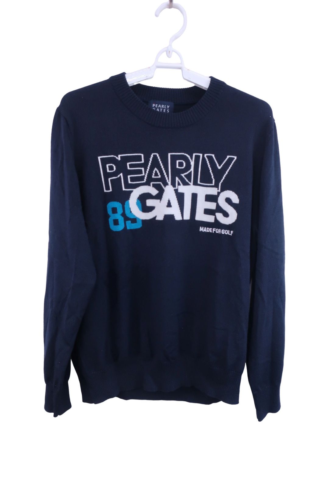 2022モデル パーリーゲイツ ニットセーター ブラック 天竺 ゴルフウェア 2022モデル パーリーゲイツ ニットセーター ブラック 天竺 ゴルフ