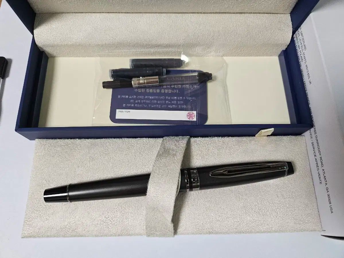 ウォーターマン エクスパート RT Fニブ 万年筆