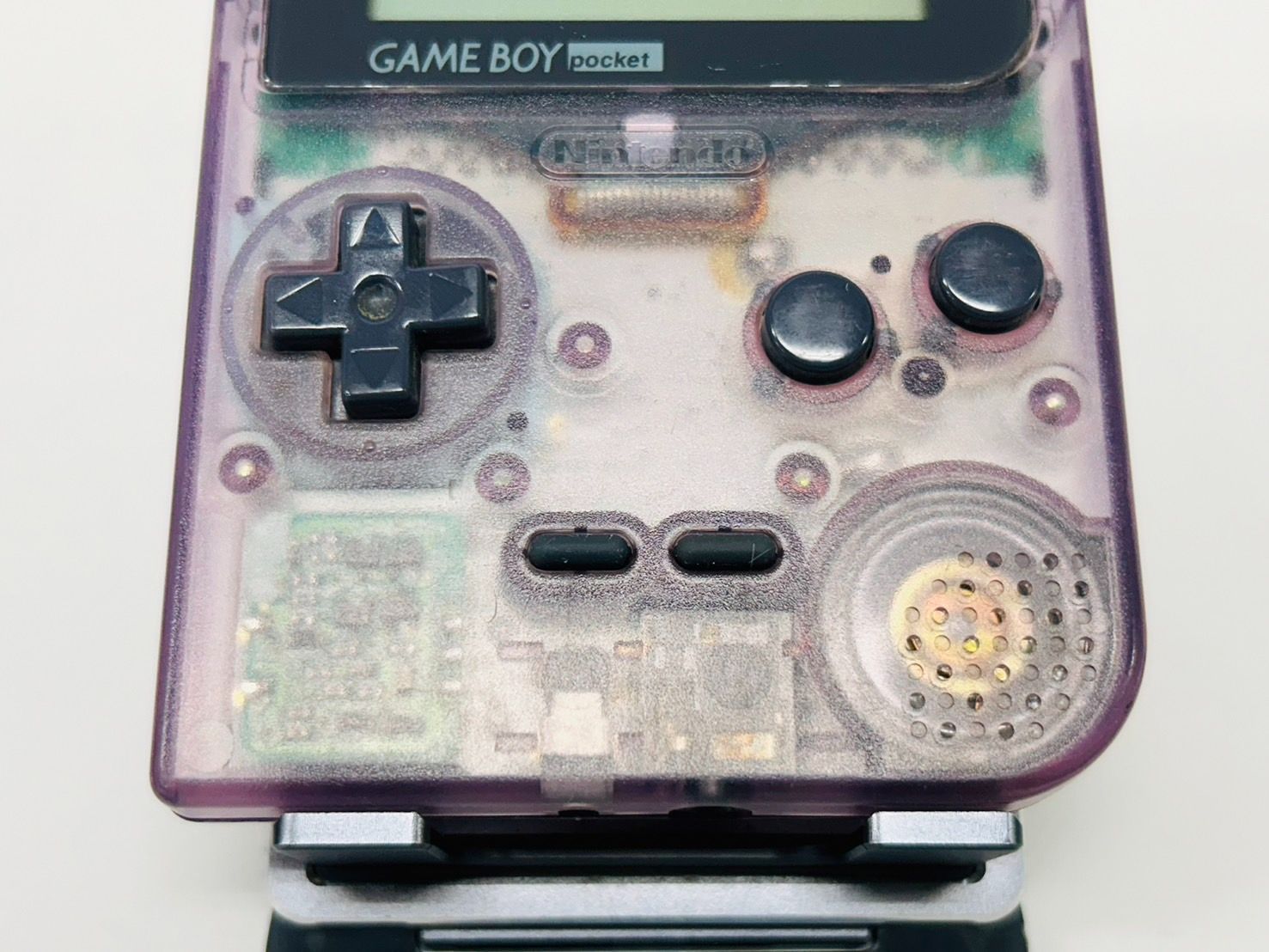 即日発送 ゲームボーイポケット 本体 クリアパープル MGB-001 GAME BOY POCKET