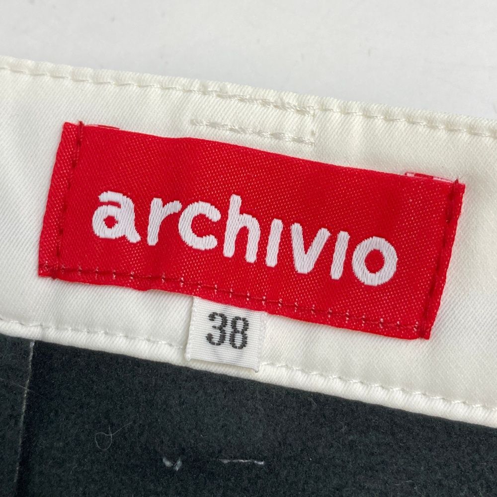 サイズ：38 ARCHIVIO アルチビオ  スカート  ホワイト系 [240101473897] ゴルフウェア レディース ストスト サイズ：38 ARCHIVIO アルチビオ スカート ホワイト系