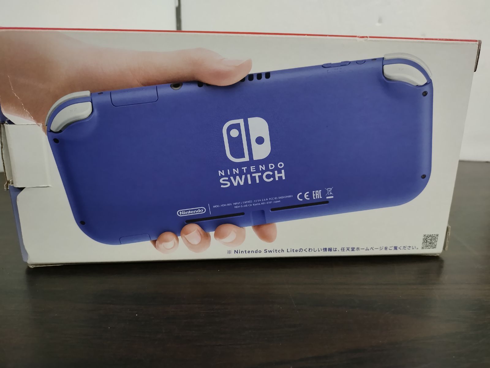 ジャンク本体】Nintendo Switch Lite ブルー 動作不良品 【50-501