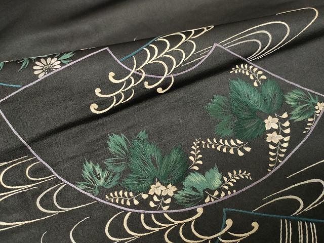 六通柄京袋帯