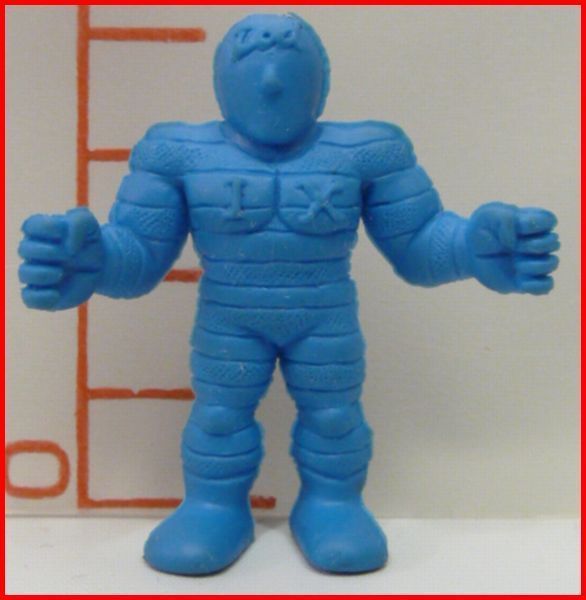 キン肉マン消しゴム 【パート8-113 カンデラマン□青】当時物キンケシ