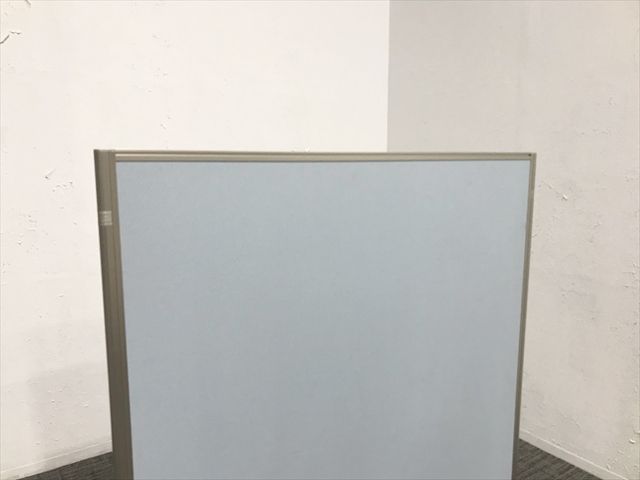 パーティション 自立式 リンキー クロスタイプ キャスター付 内田洋行 ウチダ ライトブルー