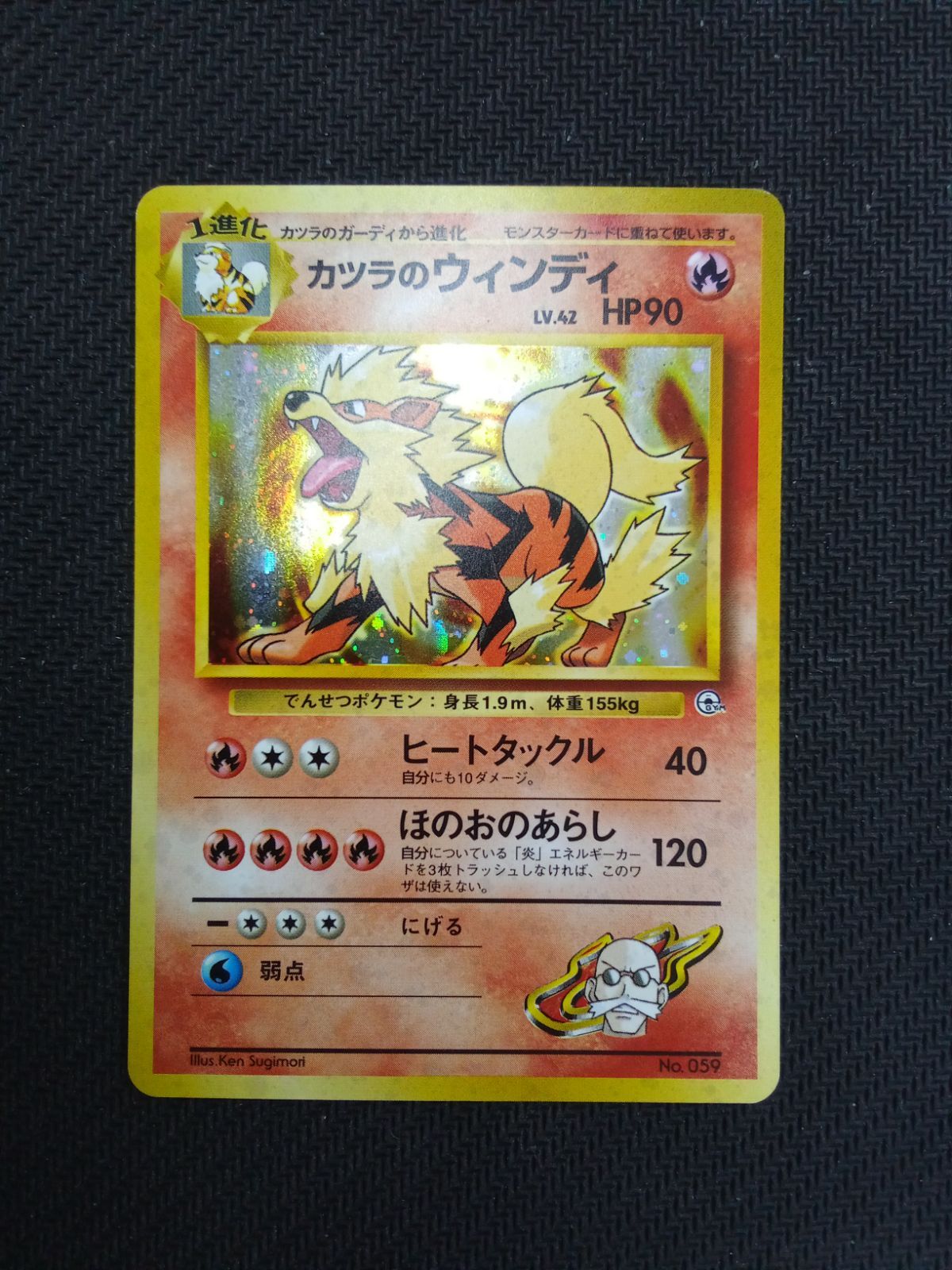 ポケモンカード 旧裏 キラ カツラのウィンディ まとめ ポケモンカード/旧裏】カツラのウィンディ LV.42 《No.059