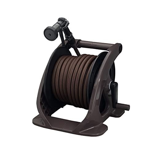 タカギ takagi ホース ホースリール タフブラウン 30m おしゃれ R330TBRmp