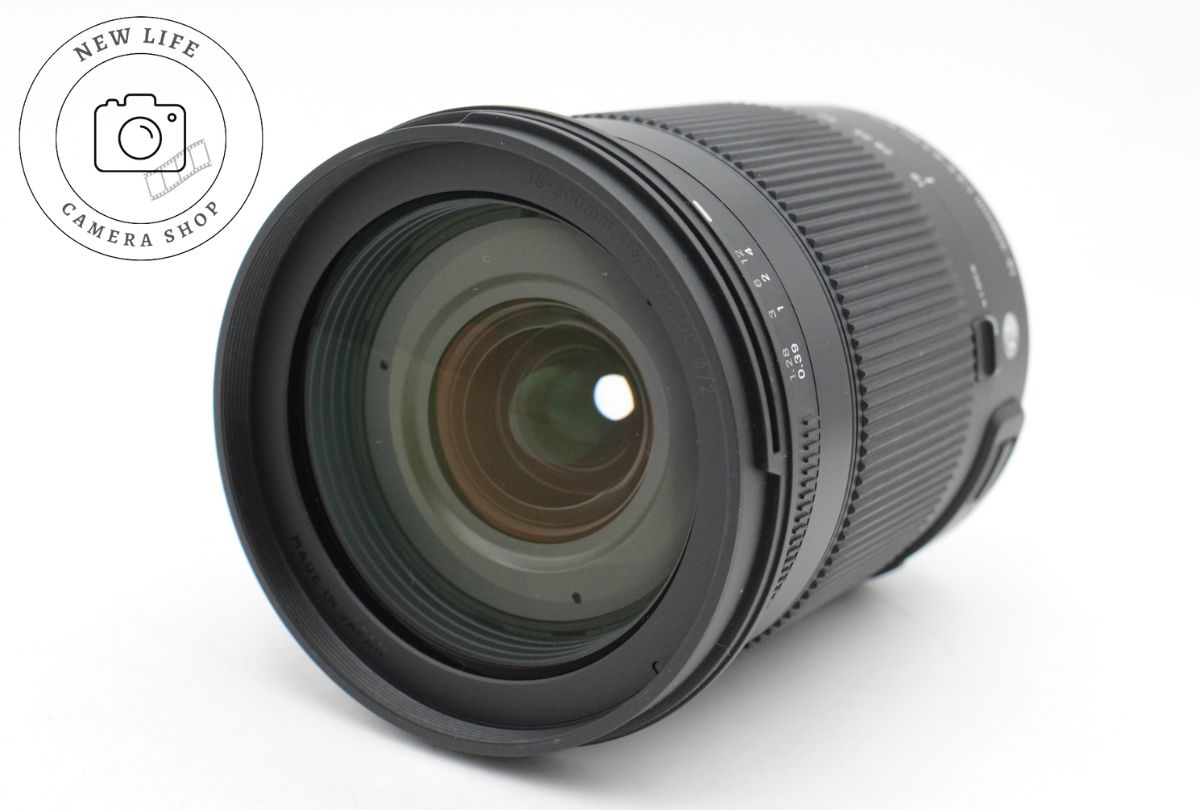 上品 Sigma シグマ 18-300mm F3.5-6.3 DC MACRO OS HSM Contemporary Canon キャノン EF マウント 13367