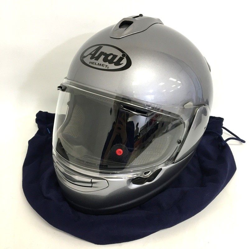 Arai アライ VECTOR-X フルフェイスヘルメット 除菌消臭済 Mサイズ リッチグレー オートバイ ツーリング ライディング バイカー バイク用品 TA2700