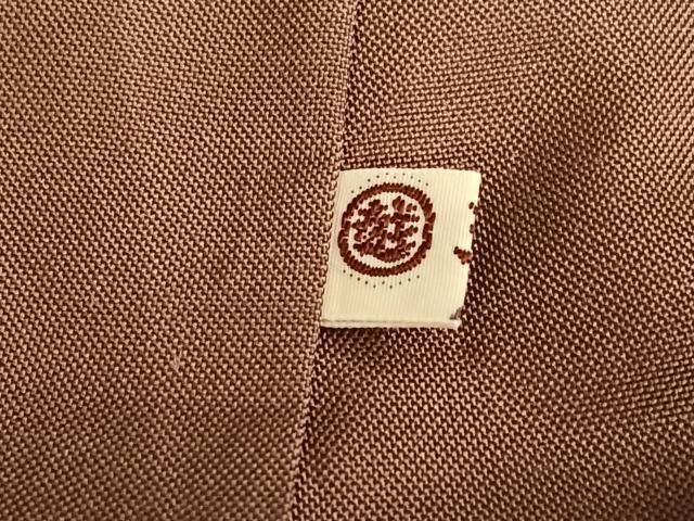 平和屋着物○本場黄八丈 平織 紬 格子 三越扱い 正絹 逸品 未使用  