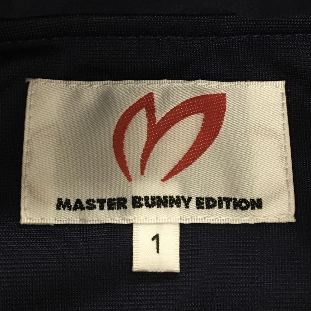 超 マスターバニー 中綿ブルゾン ネイビー×レッド ハーフジップ ロゴ レディース 1 M ゴルフウェア MASTER BUNNY EDITION LLC-HASEGAWATOSO_COM
