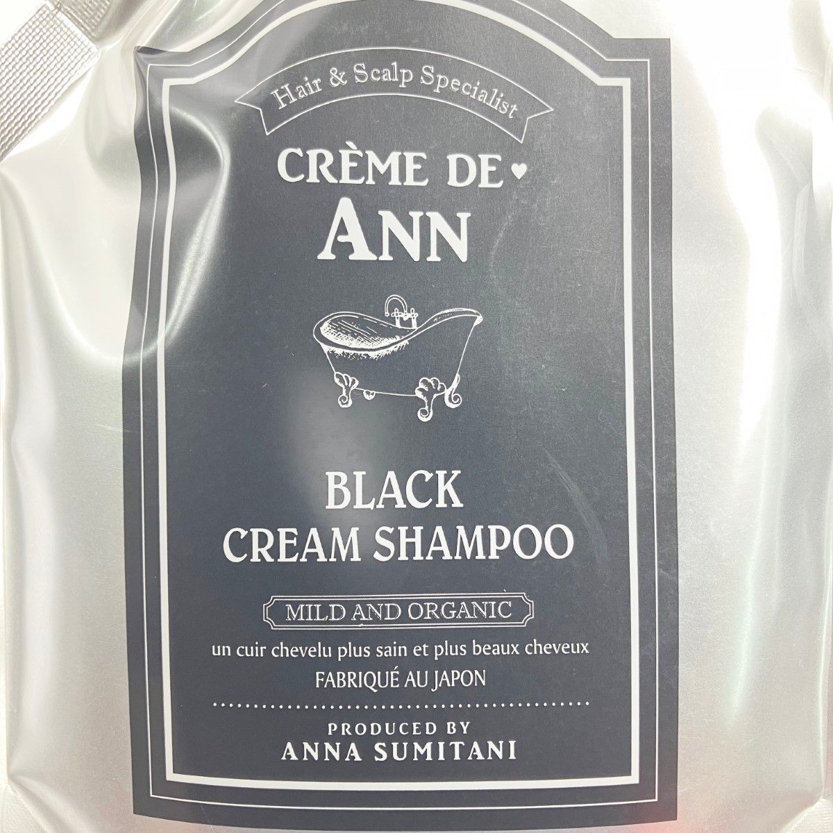 CREME DE ANN ブラッククリームシャンプー 3個セット creme de Ann