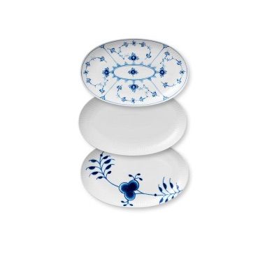 ロイヤルコペンハーゲン ヒストリーミックス オーバルディッシュ 3柄